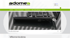 Desktop Screenshot of adomea.com